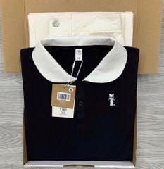 KS0183 SET ÁO POLO THÊU, QUẦN JEANS (KO NỊT)
