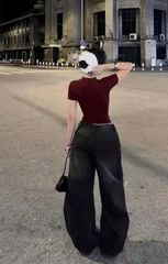 VGU9243-Áo thun body Đỏ (áo lẻ)