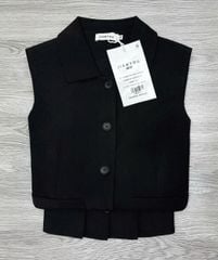 TB5658 SET GILE CHÂN VÁY XẾP LI CAO CẤP (ĐEN)
