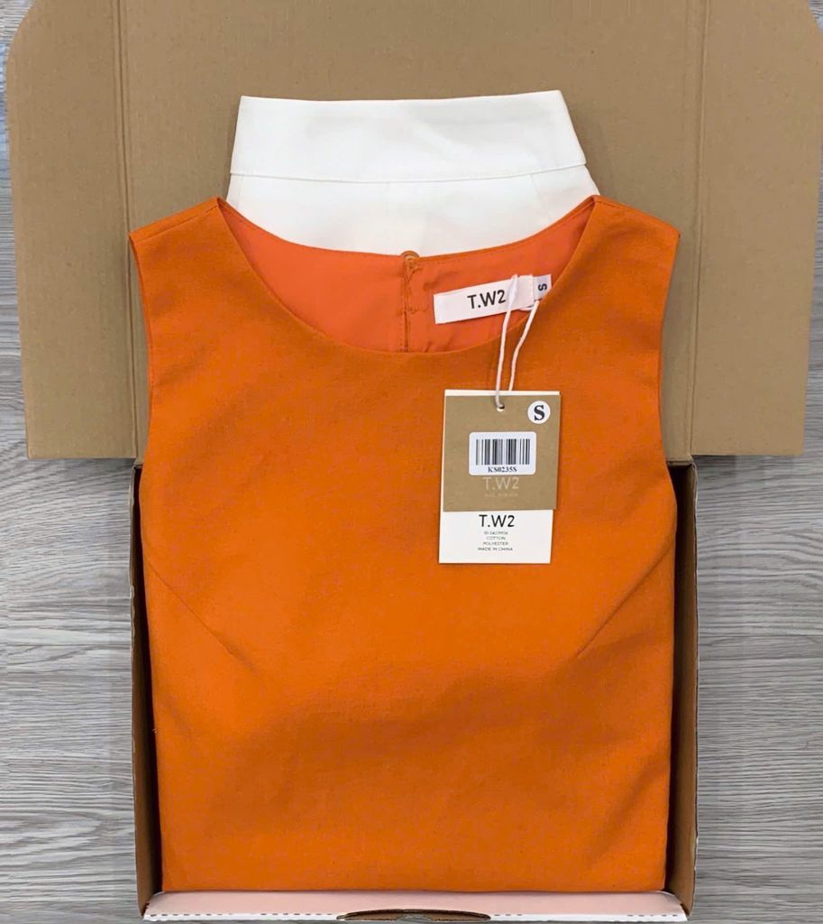 KS0235 SET ÁO LINEN CAM, QUẦN SHORT