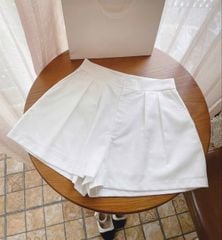 VGU9324-Set áo 2 dây, quần short Trắng