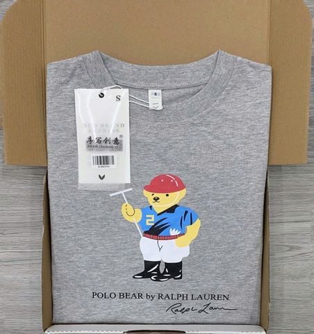 KS0291 ÁO THUN GẤU (XÁM)
