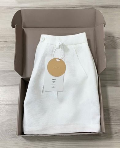 VGU9400 QUẦN SHORT (TRẮNG)
