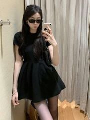 VGU9358-Đầm ngắn Đen
