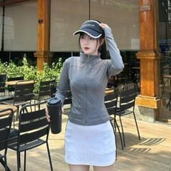 VGU9548 ÁO KHOÁC FORM BODY (TRẮNG)