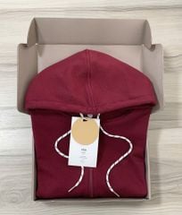 VGU9575 ÁO KHOÁC THÊU NGỰA CÓ NÓN (ĐỎ)