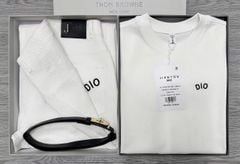 TB7702 SET ÁO THUN TRẮNG THÊU QUẦN DÀI + NỊT