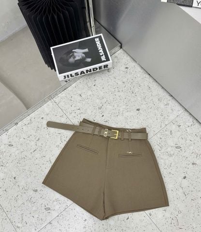 LEN0855 QUẦN SHORT QC ĐÍNH TAG MIU KÈM NỊT (NÂU)