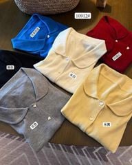 VGU9675-Áo len cổ sen Kem (áo lẻ)