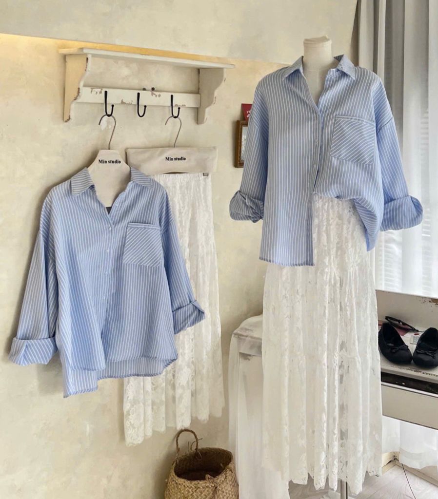 VRA0464 CHÂN VÁY REN (LẺ)