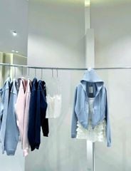 KS0494 - Áo Khoác Umi Dày Màu Xanh Nhạt