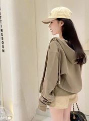 KS0496 - Áo Khoác Umi Dày Màu Be