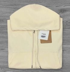 KS0495 - Áo Khoác Umi Dày Màu Vàng Nhạt