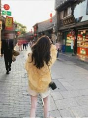 VRA0500 - Set Áo Tay Bồng Thêu-Quần Short Trắng