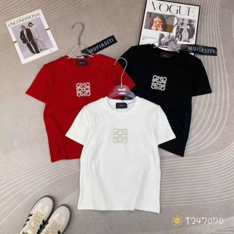 LEN1802 ÁO THUN QC KẾT HẠT (TRẮNG)