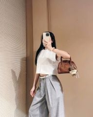 VGU9890-Quần tây Xám (quần lẻ -ko kèm nịt)