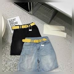 VGU9960-Quần short Jean Đen (quần lẻ, ko kèm nịt)