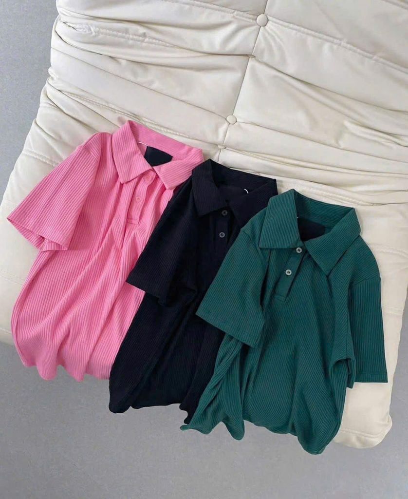 VGU9977 - Áo Thun Cổ polo Màu Xanh