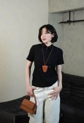 VGU9976 - Áo Thun Cổ polo Màu Đen