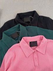 VGU9976 - Áo Thun Cổ polo Màu Đen