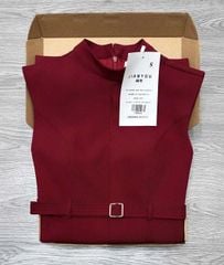 TB8045 ĐẦM ĐỎ KÈM NỊT