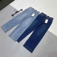 VGU0085 - Quần Jean Dài Xanh Đậm