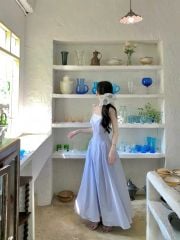 VRA0601 - ĐẦM 2 DÂY DÁNG DÀI