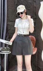 VGU0229 SET ÁO HỒNG FOENI + QUẦN SHORT KEM