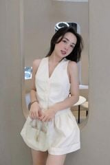 TQ4292-Set áo gile, quần short Trắng