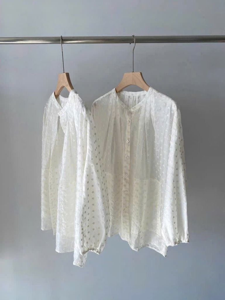 VGU0522 - SET ÁO TAY DÀI + CHÂN VÁY