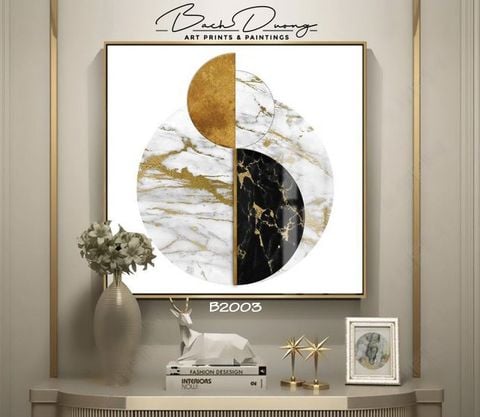  Bộ 2 tranh trừu tượng B2003 