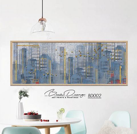  Bức tranh dài thành thị BD002 
