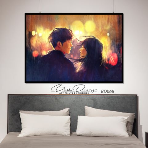  Tranh về đôi tình nhân BD068 