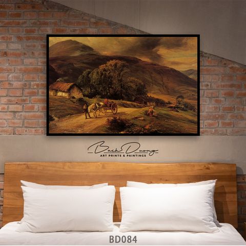  Tranh phong cảnh đồng quê BD084 