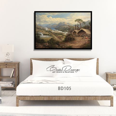  Tranh phong cảnh đồng quê BD105 