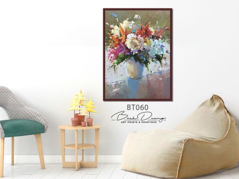  Tranh kiểu vẽ tĩnh vật BT060 