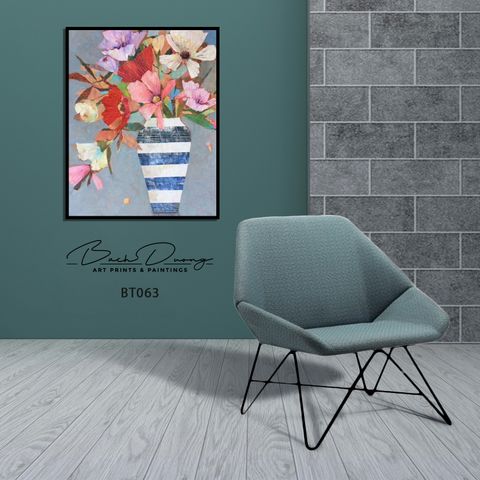  Tranh kiểu vẽ tĩnh vật BT063 