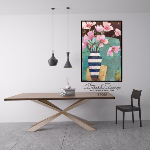  Tranh kiểu vẽ tĩnh vật BT065 