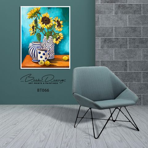  Tranh kiểu vẽ tĩnh vật BT066 