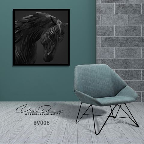  Tranh trang trí Con Ngựa BV006 