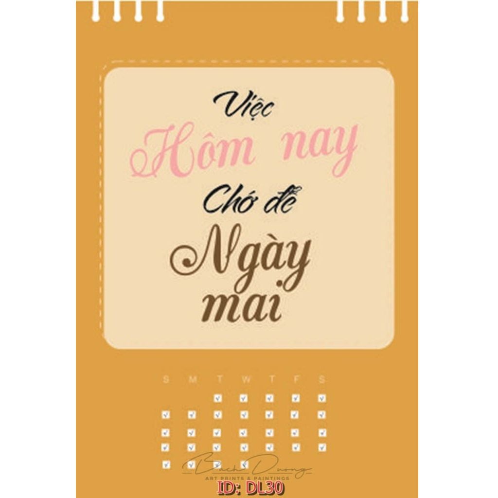  Tranh động lực DL30 