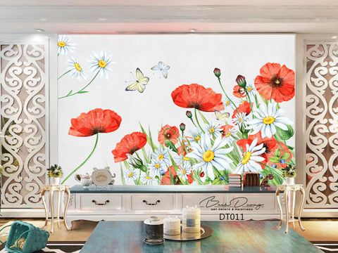  Tranh dán tường mẫu DT011 