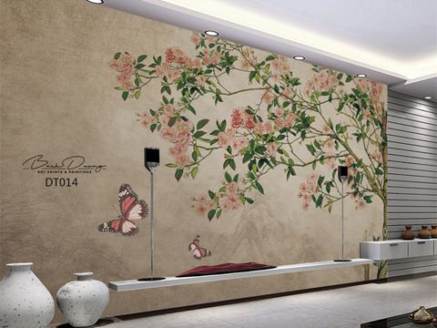  Tranh dán tường mẫu DT014 