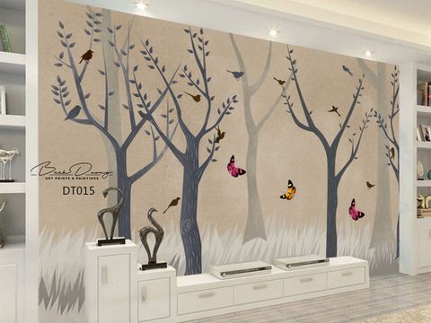  Tranh dán tường mẫu DT015 