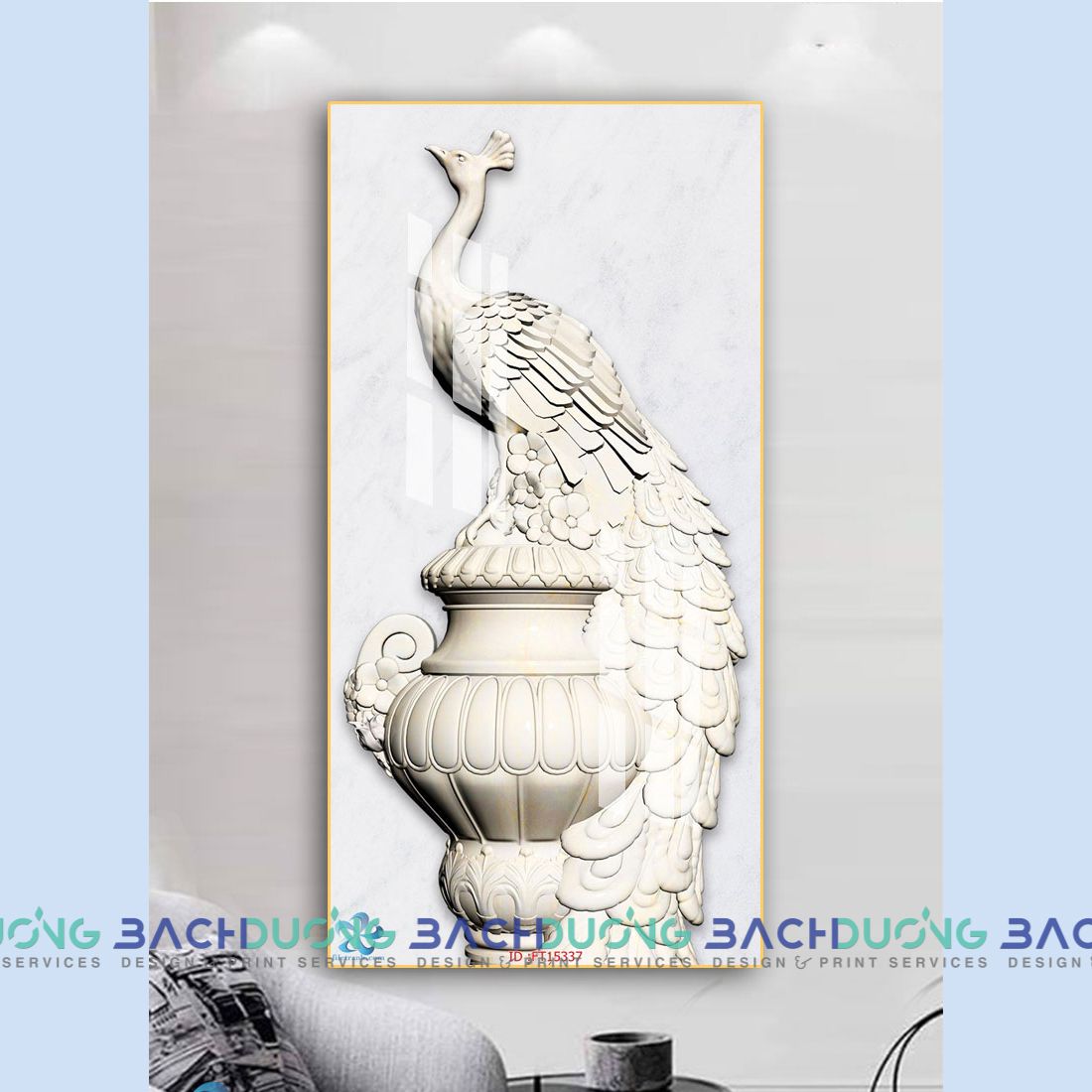  Tranh trang trí trừu tượng FT15337 