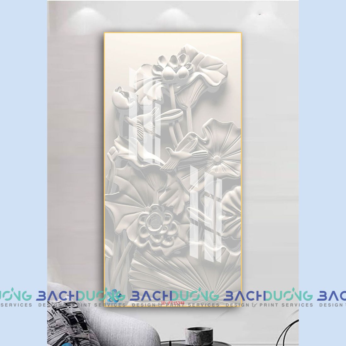  Tranh trang trí trừu tượng FT15348 