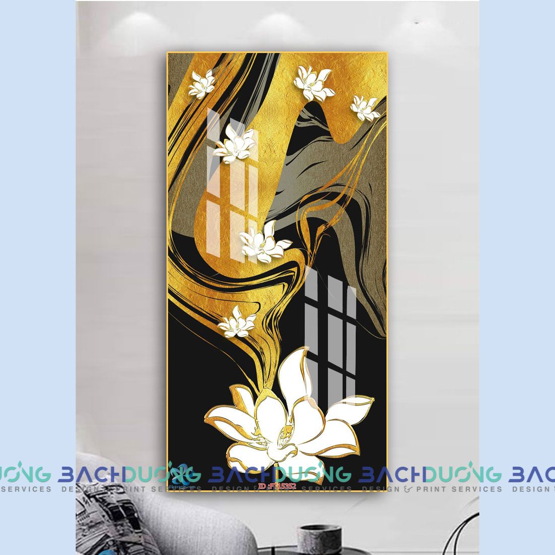  Tranh trang trí trừu tượng  FT15352 