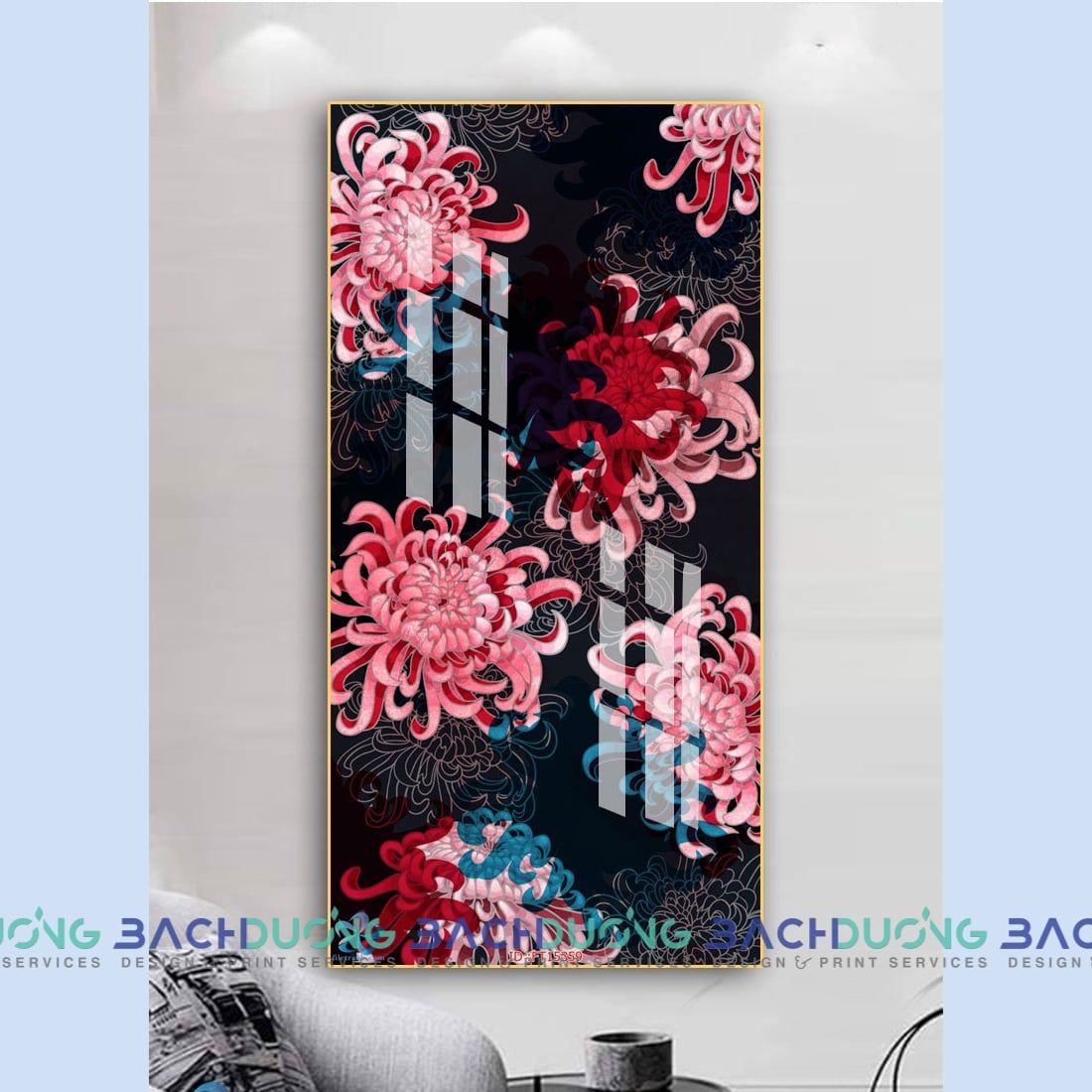  Tranh trang trí trừu tượng FT15359 