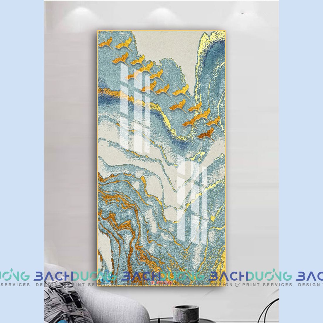  Tranh trang trí trừu tượng  FT15360 