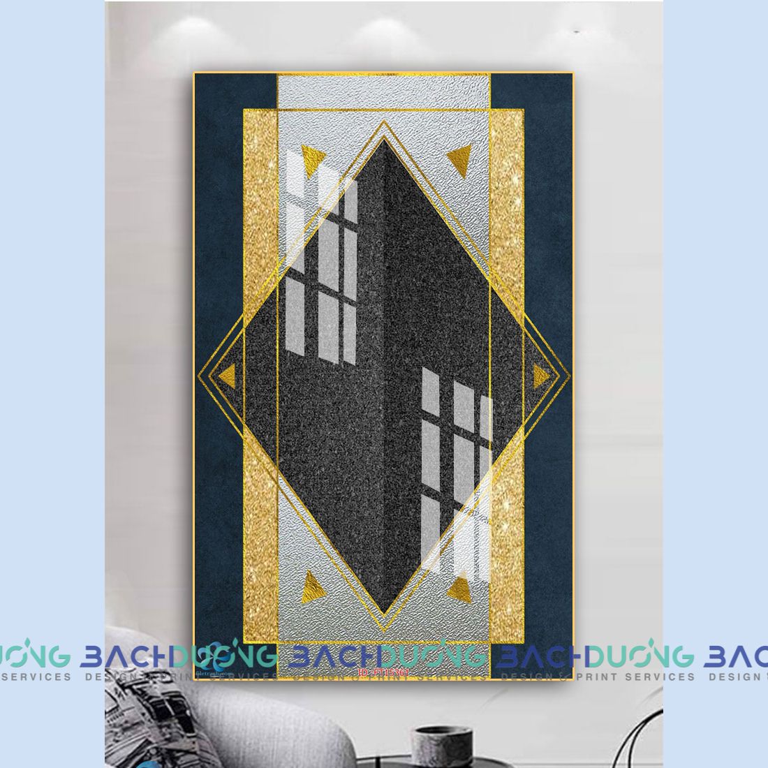  Tranh trang trí trừu tượng FT15361 